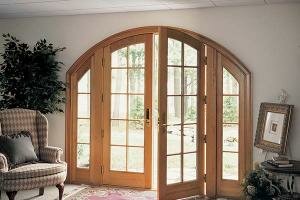 Marvin Windows and Doors - Arch Top French Door 1